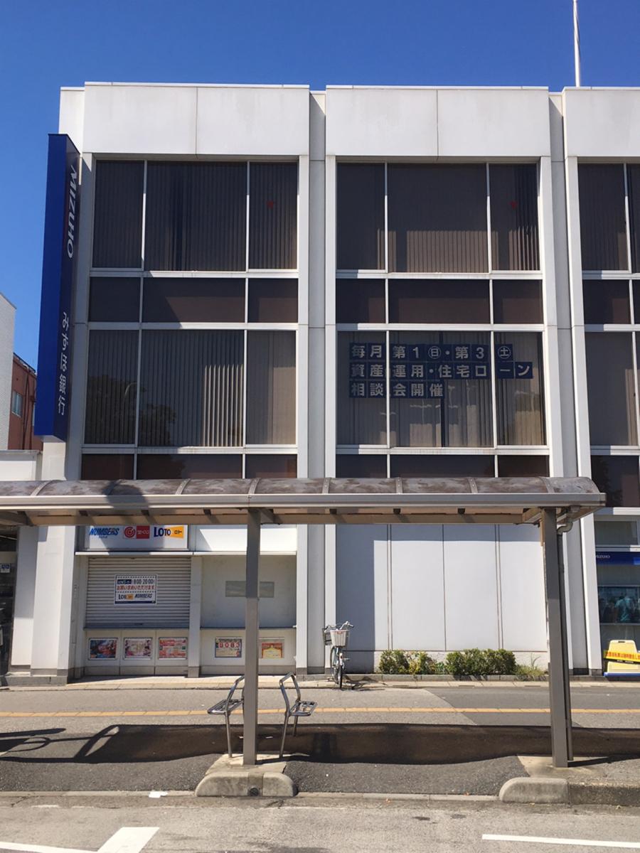 バンクマップ みずほ銀行春日部支店 春日部市中央
