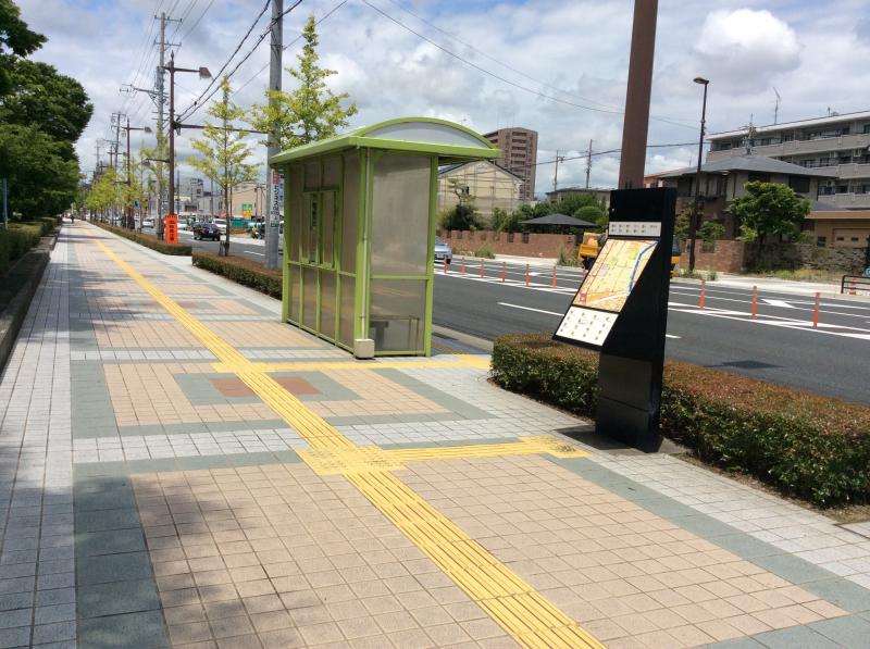 ユキサキナビ 遠鉄バス 野口町 バス停留所 浜松市中区野口町