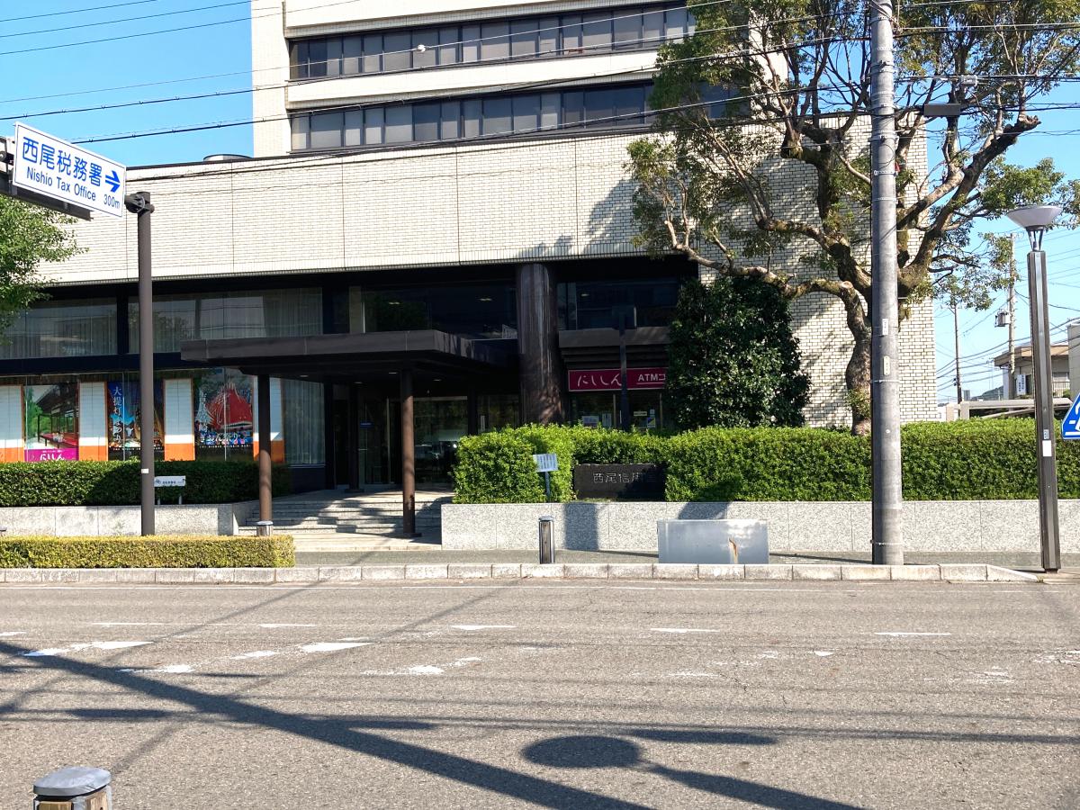 バンクマップ 西尾信用金庫本店 西尾市寄住町