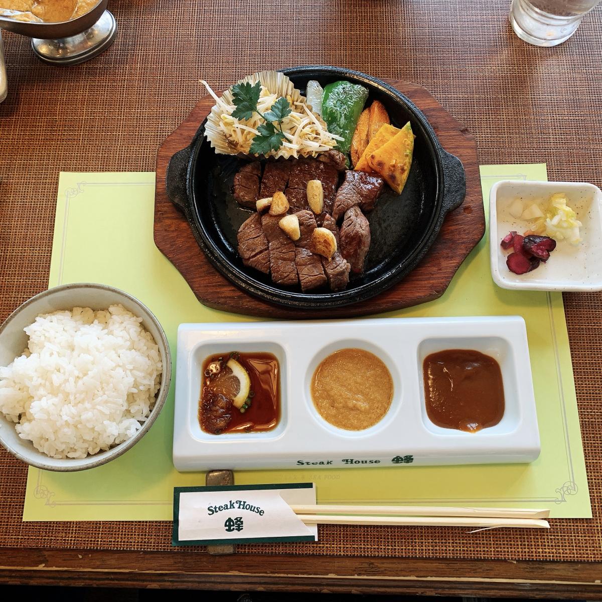 クックドア ステーキハウス蜂 クックドア ステーキハウス蜂