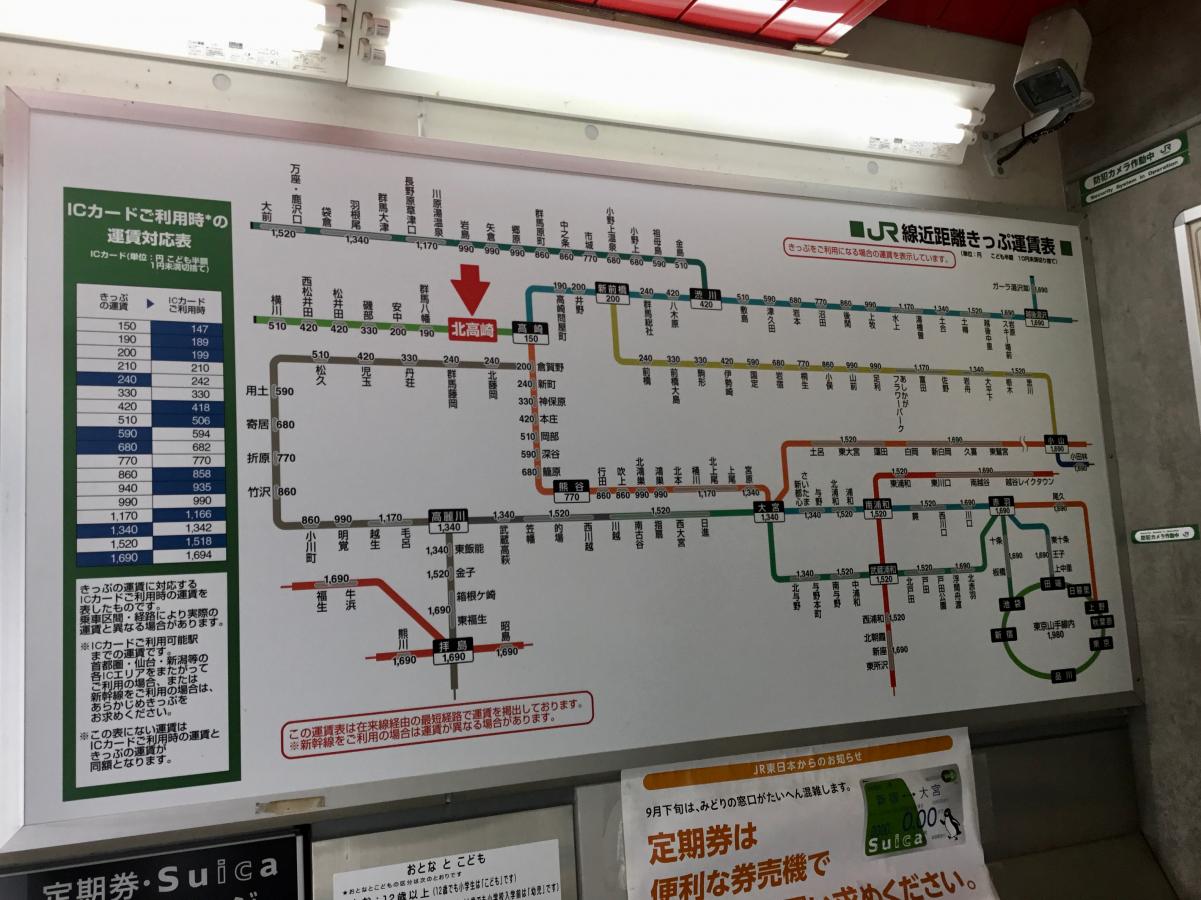 ユキサキナビ 高崎駅 高崎市 の路線図 ｊｒ信越本線 高崎駅 横川駅