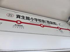 ユキサキナビ 札幌市電山鼻線資生館小学校前駅 札幌市中央区南四条西