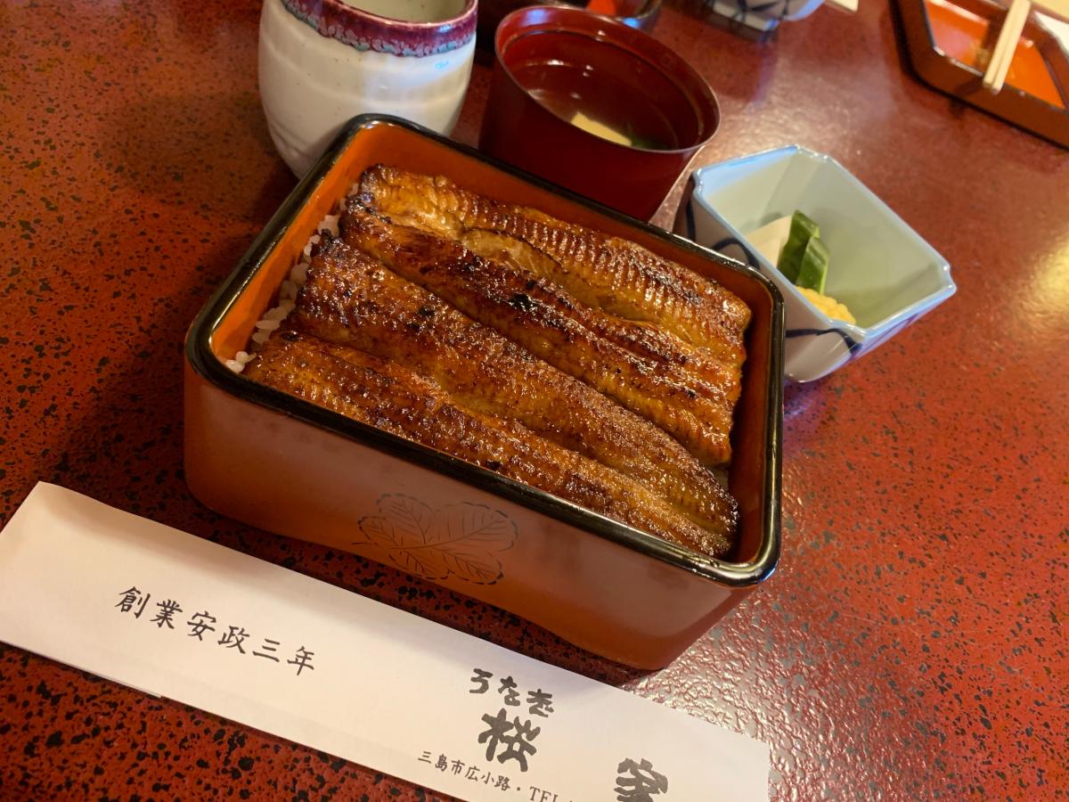 クックドア 口コミ うなぎ桜家