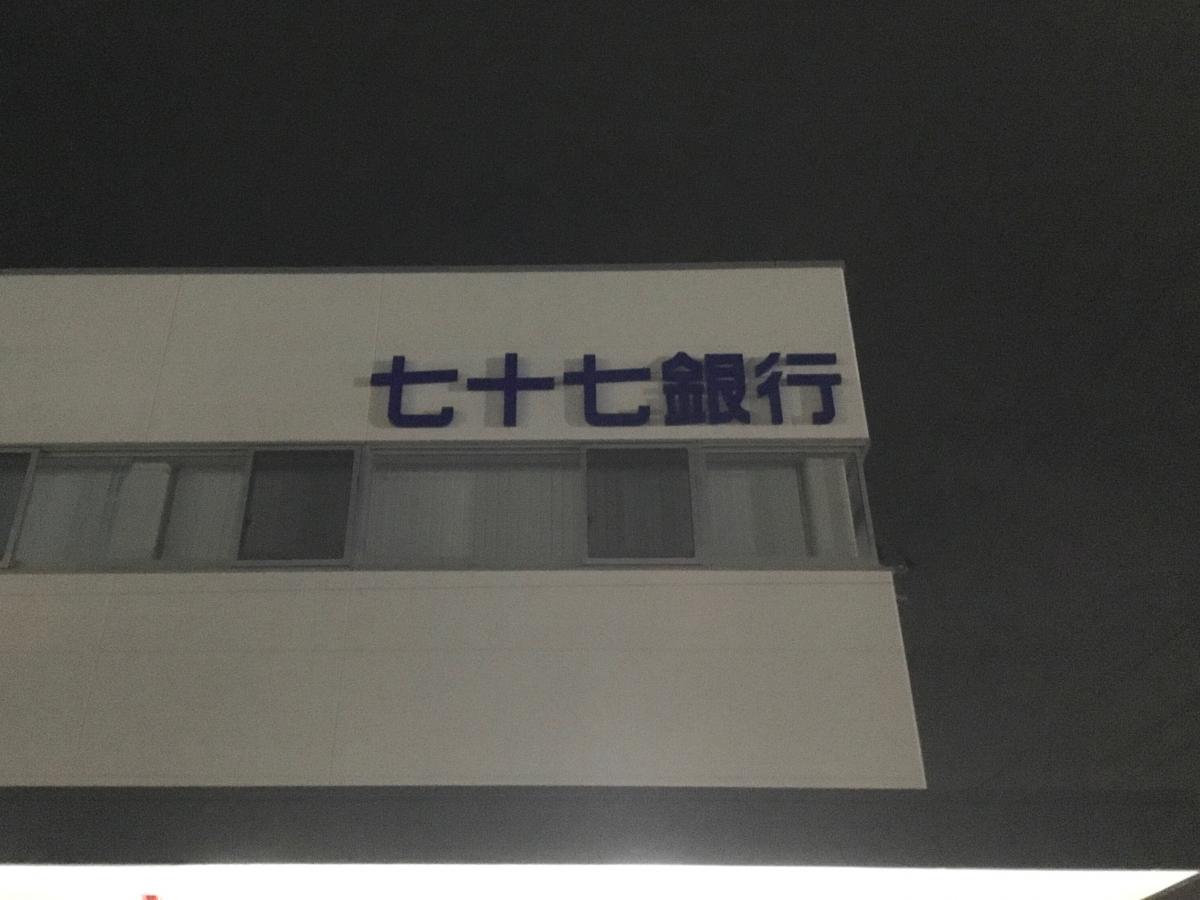 バンクマップ 七十七銀行利府支店 宮城郡利府町新中道