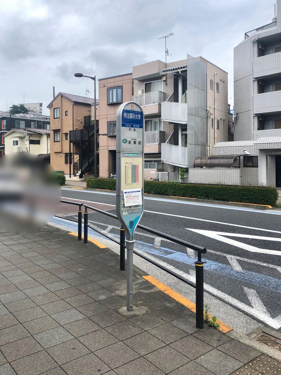 ユキサキナビ 東急バス 明治薬科大学 バス停留所 世田谷区三軒茶屋