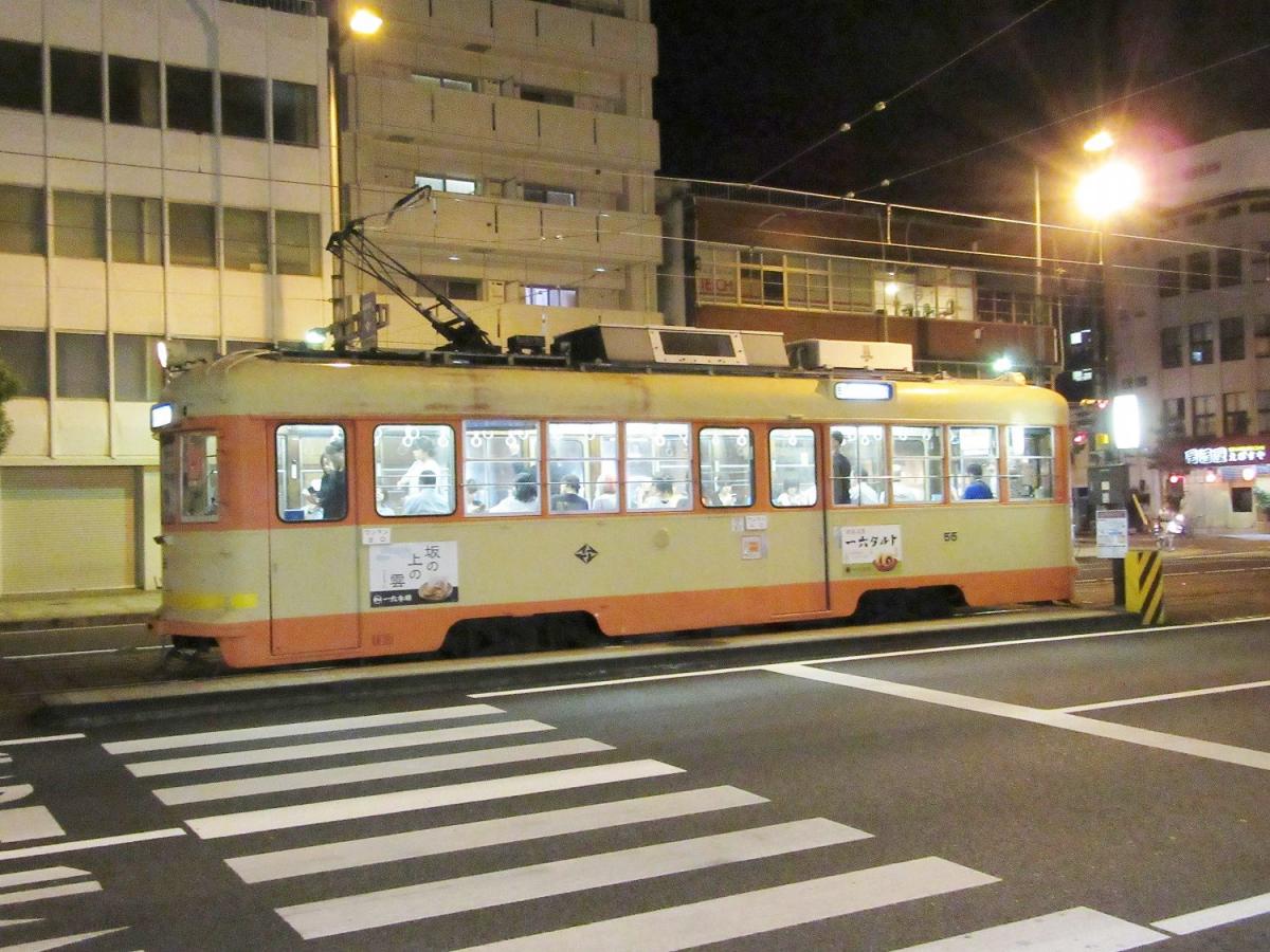ユキサキナビ 古町駅 松山市 の路線図 伊予鉄道高浜線