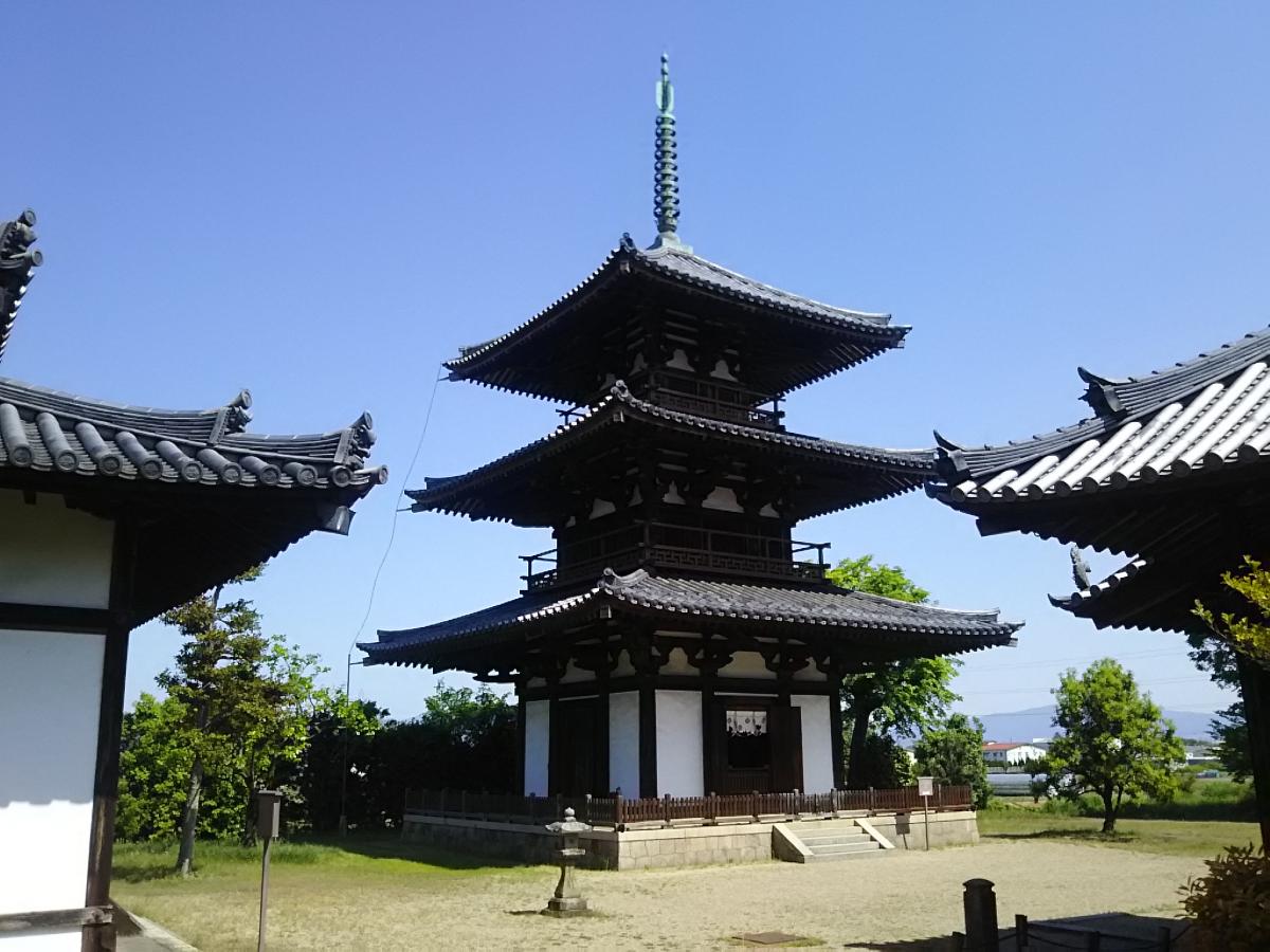 旅探 たびたん 法起寺 生駒郡斑鳩町岡本