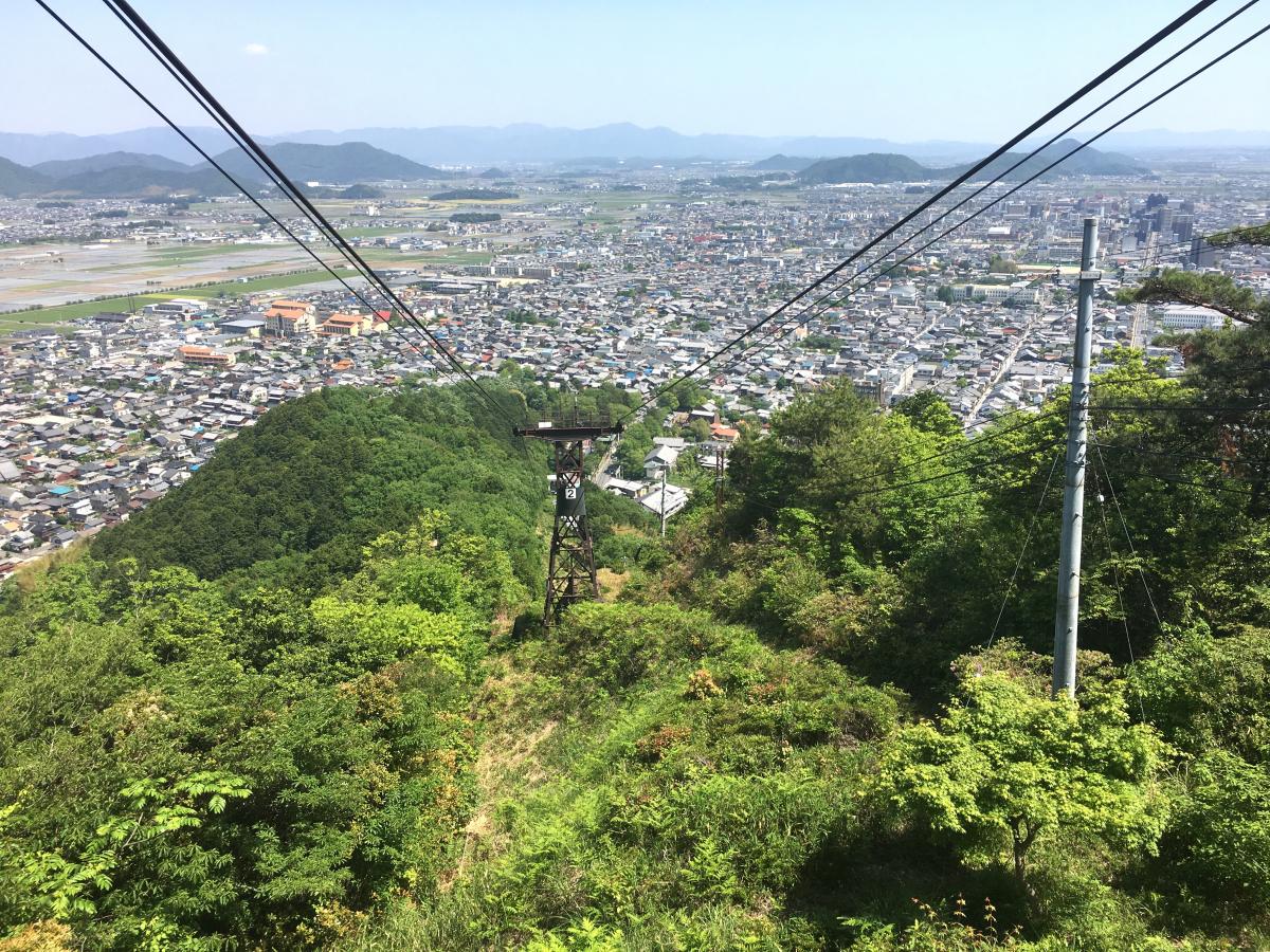 旅探 たびたん 八幡山ロープウェイ