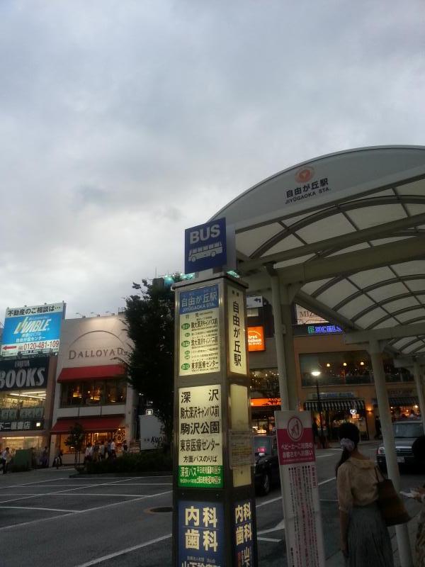 ユキサキナビ 東急バス 自由が丘駅 バス停留所 目黒区自由が丘