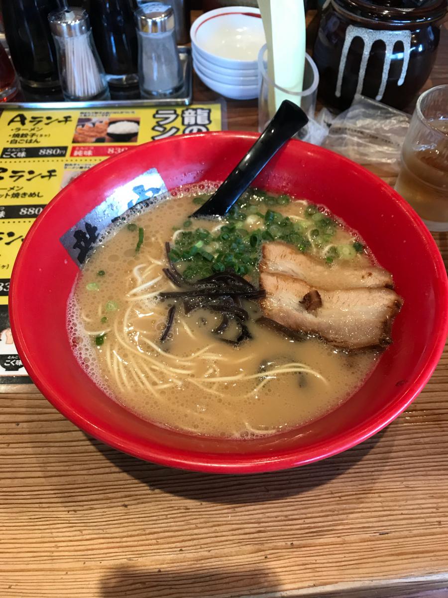 クックドア】ラーメン龍の家光の森店（熊本県）