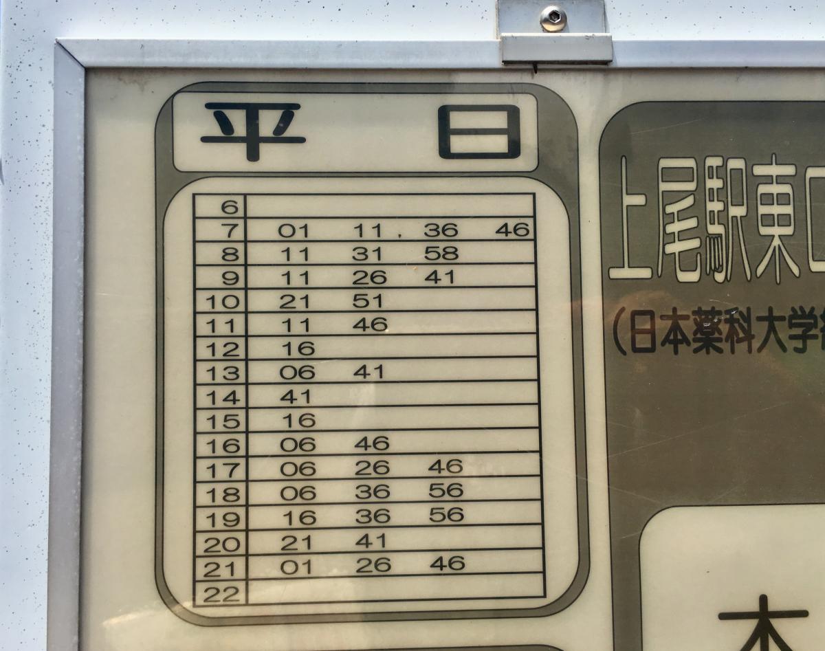 ユキサキナビ 丸建自動車 本町４丁目 バス停留所 上尾市本町