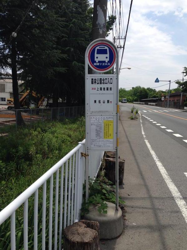 ユキサキnavi 国際十王交通 森林公園北口入口 バス停留所