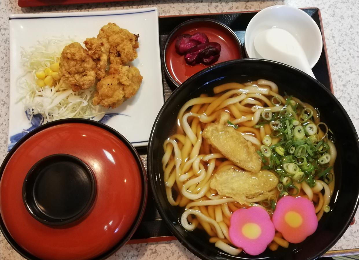 クックドア うどんの萬栄