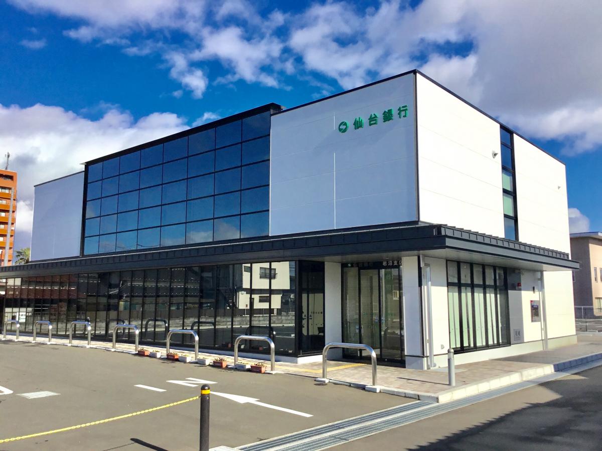 バンクマップ 仙台銀行岩沼支店 岩沼市中央