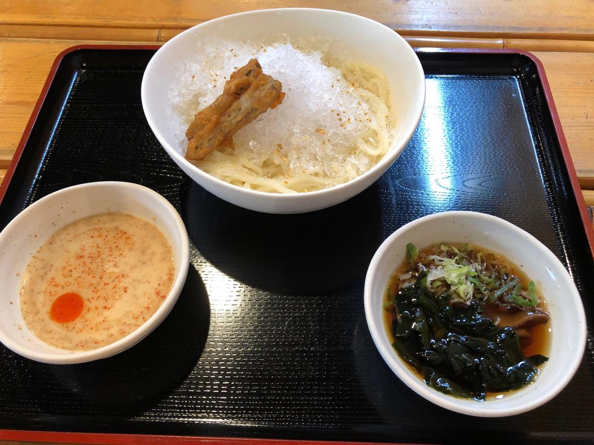 クックドア 稲庭風うどん玉や にんにくさらだ 鹿児島県