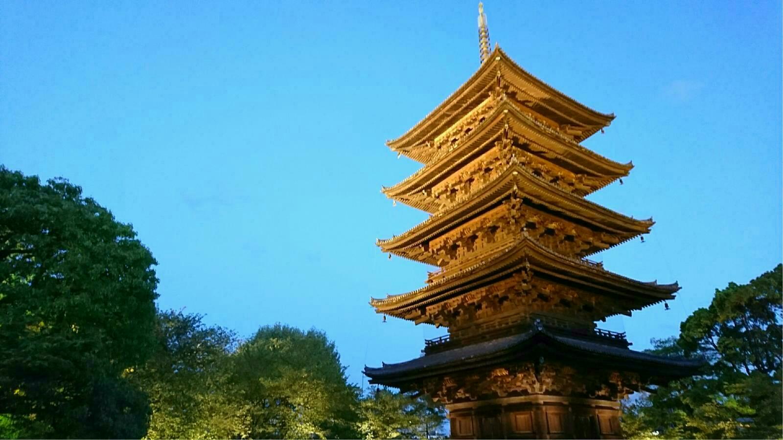 旅探 たびたん 口コミ 東寺五重塔