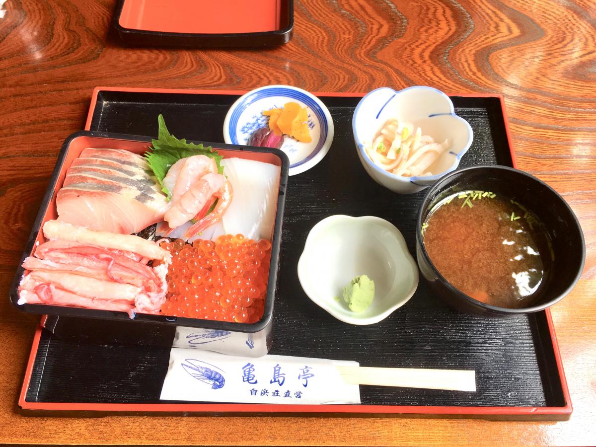 クックドア レストラン亀島亭 福井県