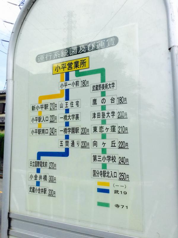 ユキサキナビ 小平営業所 バス停留所 小平市 の投稿写真一覧