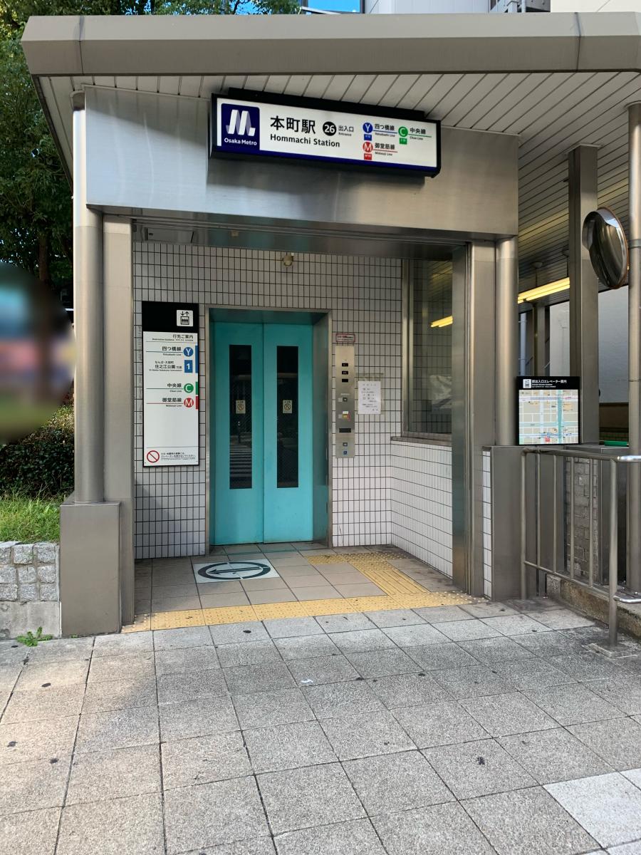 ユキサキnavi 路線図 心斎橋駅 Osakametro御堂筋線