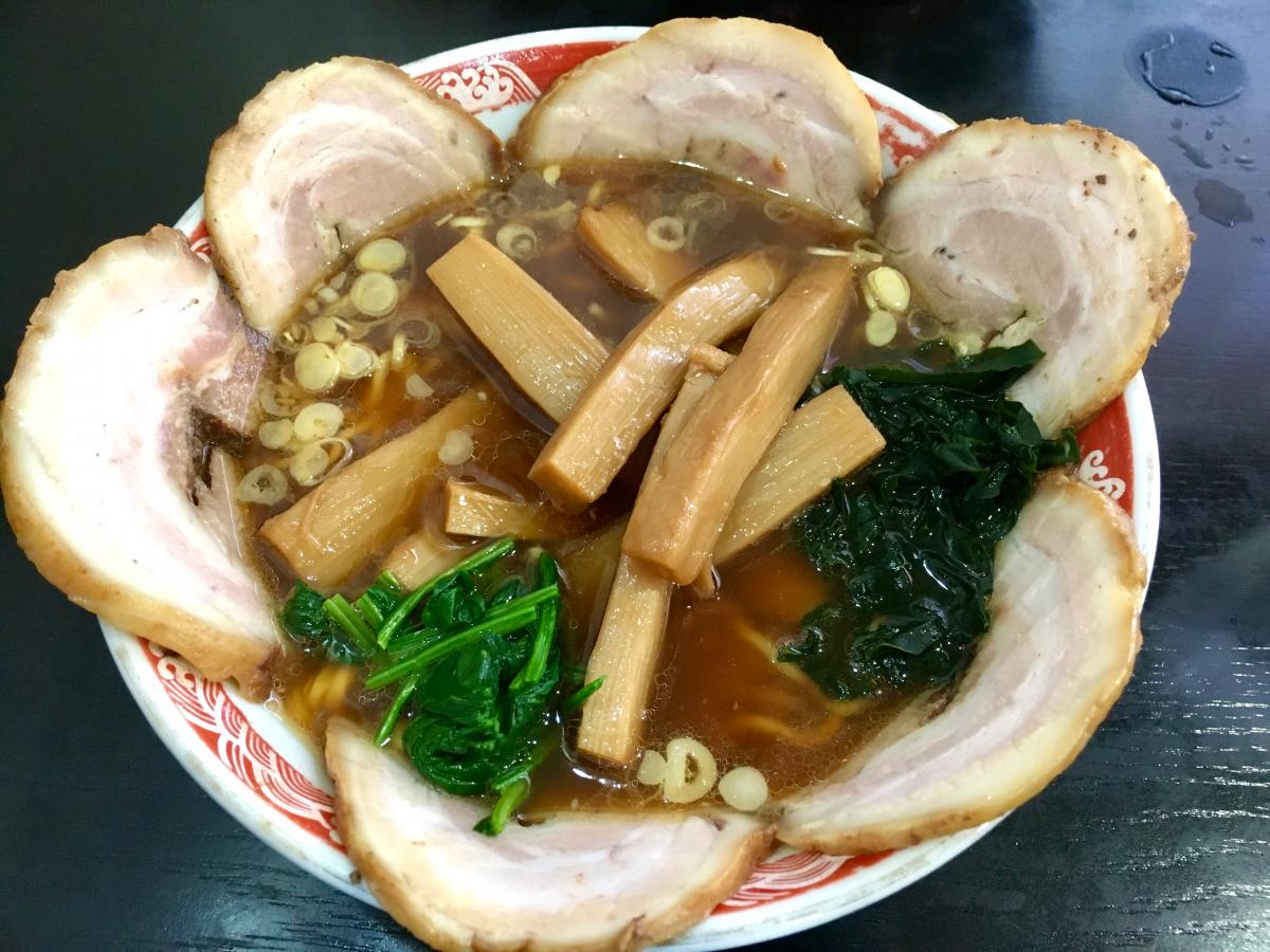 らーめん福楽 三条市 にて へどつぶ Station