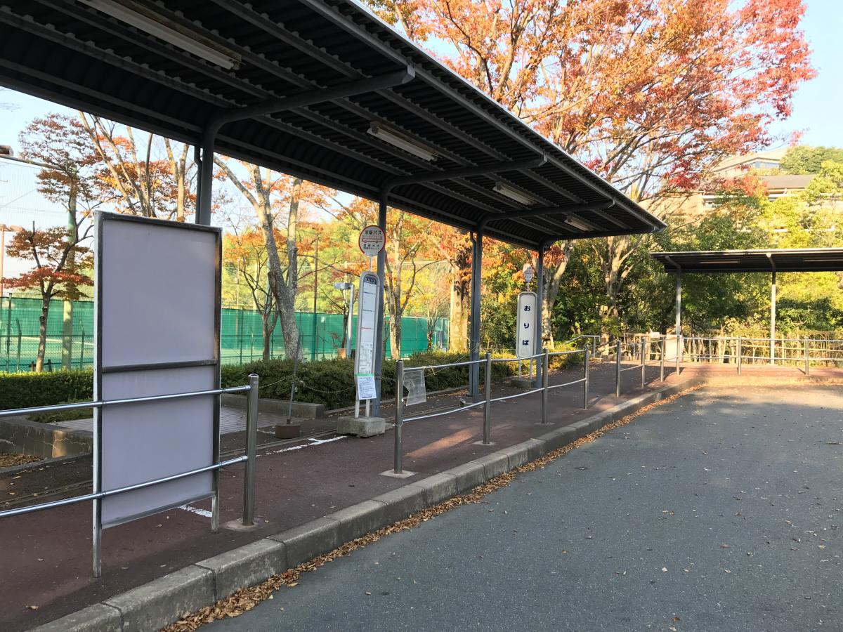 ユキサキナビ 京阪バス 関西外大 学研都市キャンパス バス停留所 枚方市穂谷
